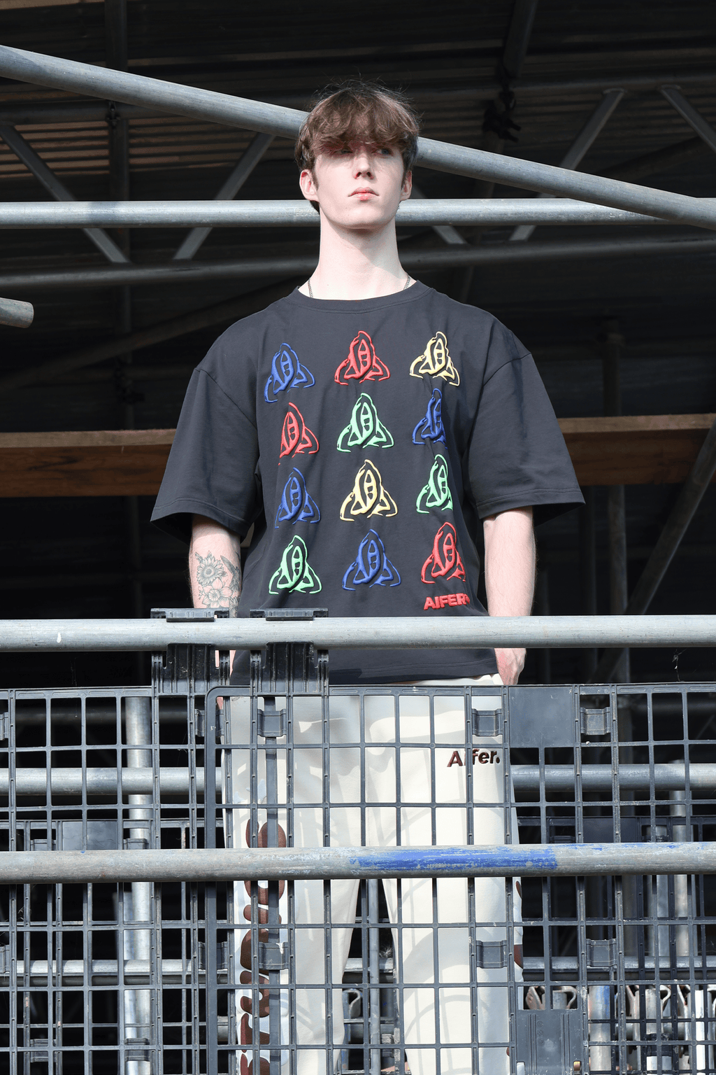 Trinity Tee Black - Aifer