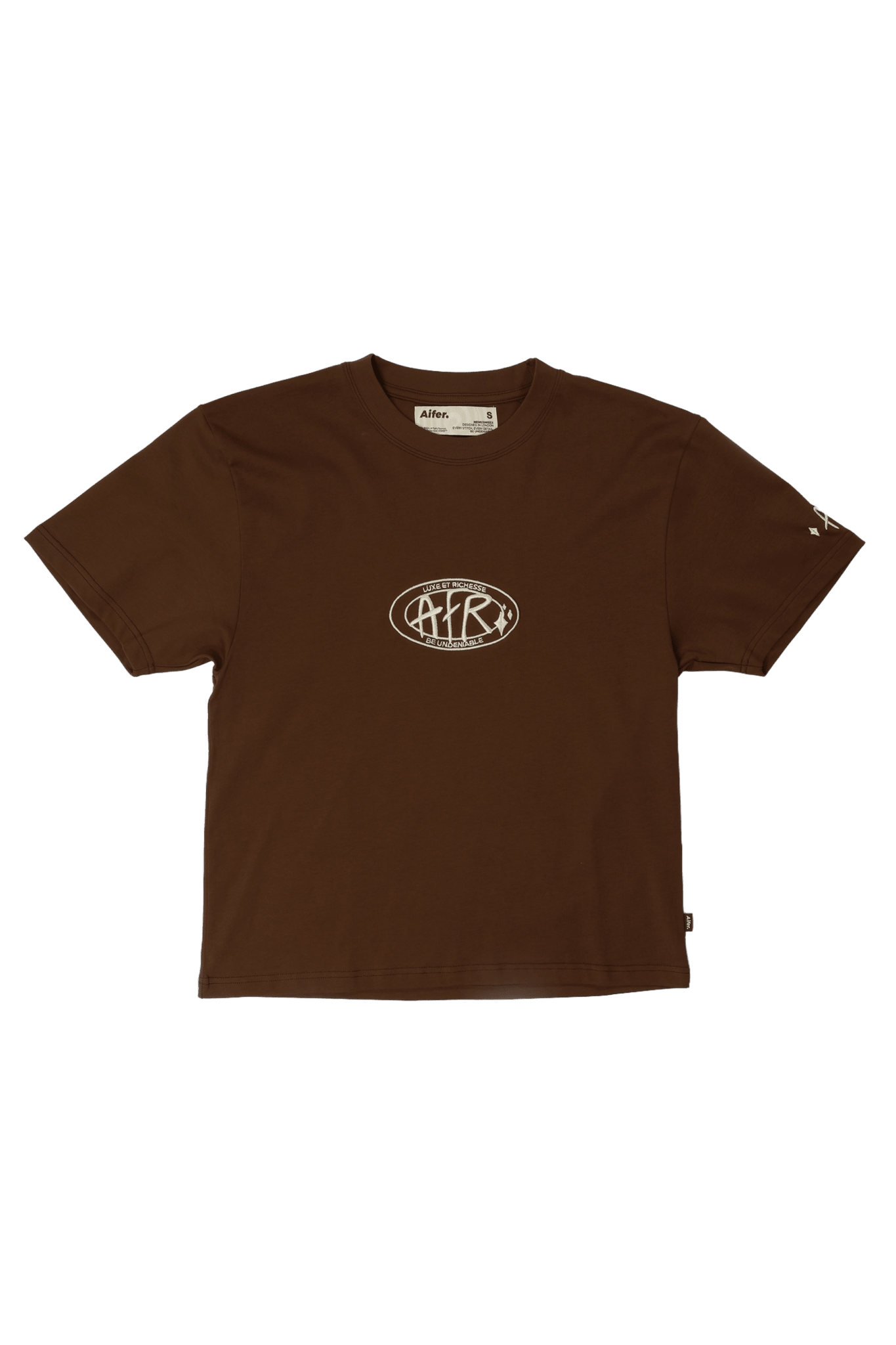 UMBER TEE - BROWN - Aifer